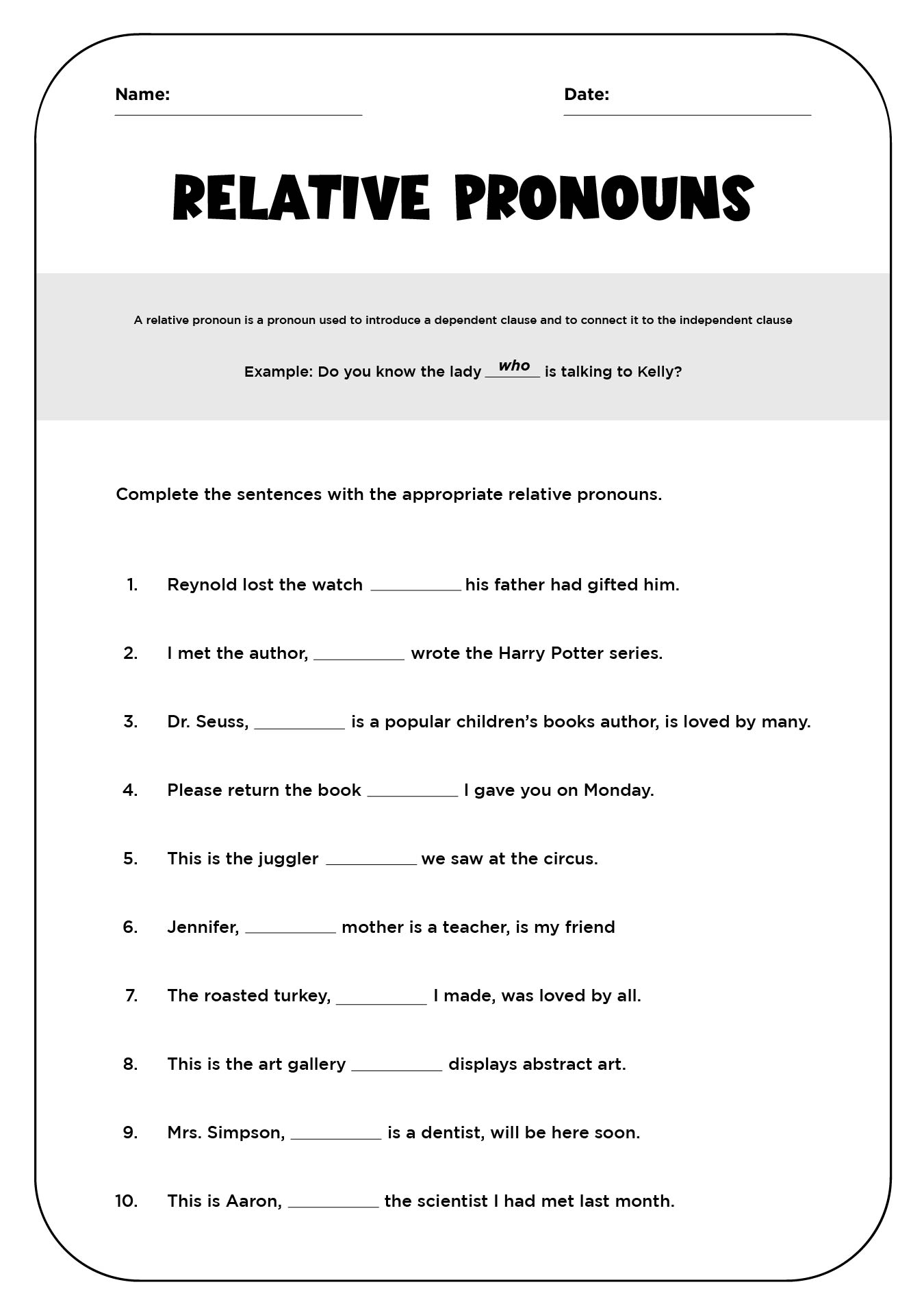 Fourth Grade Free English Worksheets Biglearners Worksheets 