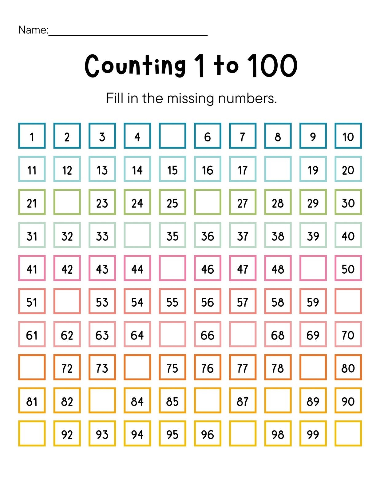 Free 1st Grade Math Worksheet Templates To Customize Canva Free 1st Grade Math Worksheet Templates To Customize Canva