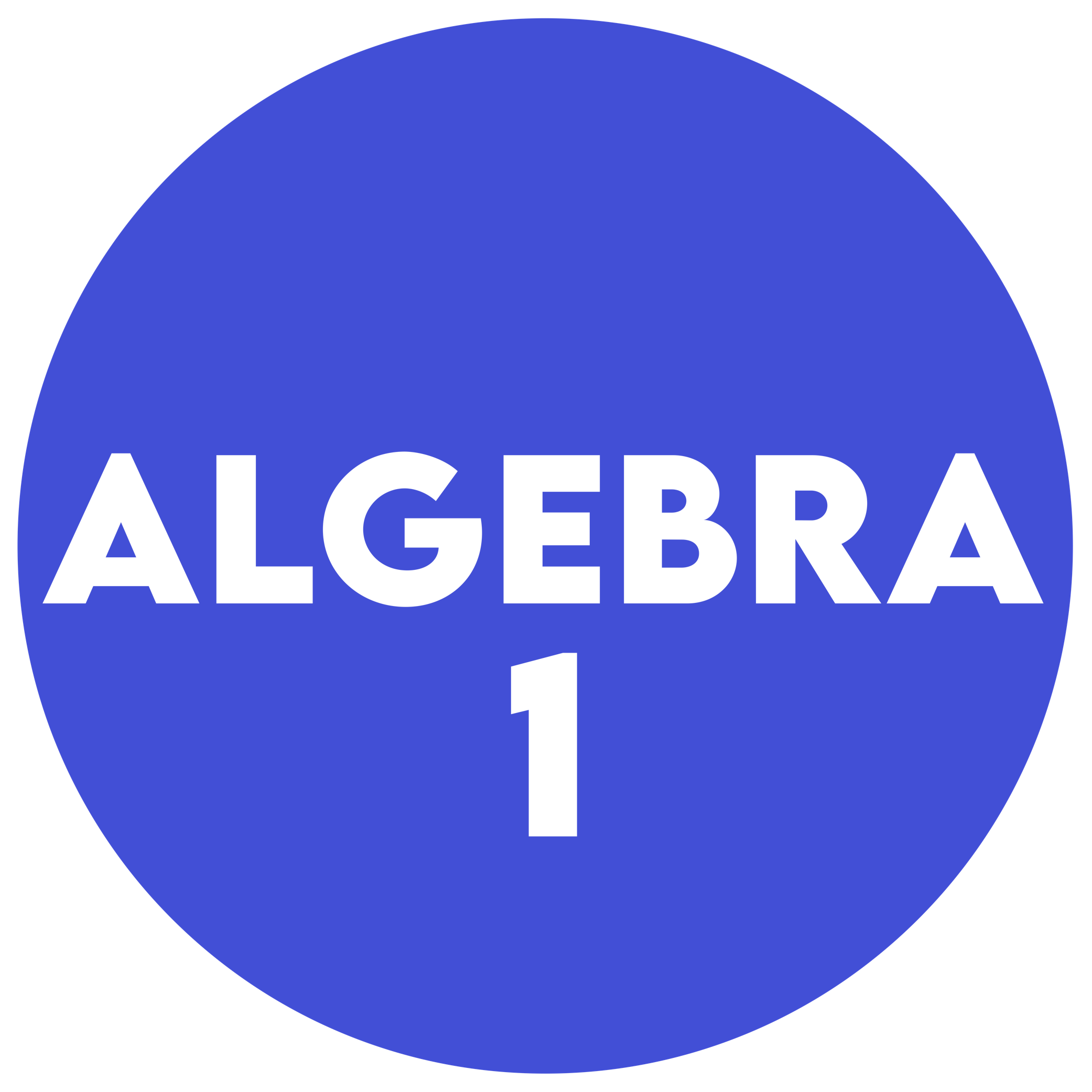 Algebra 1 Math Worksheets