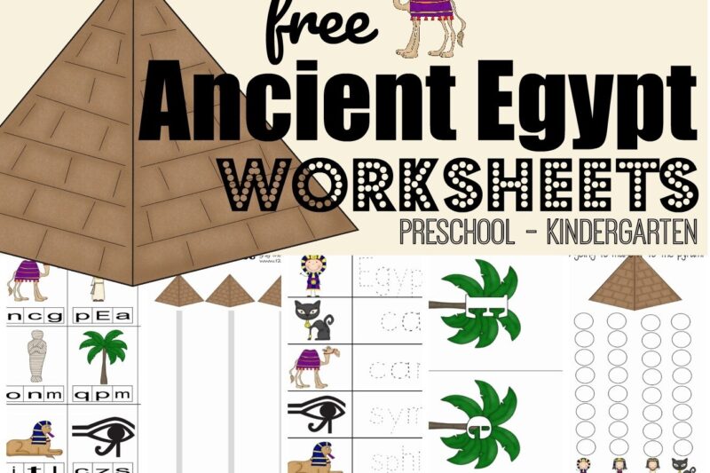 Free Printable Egyptian Math Worksheets