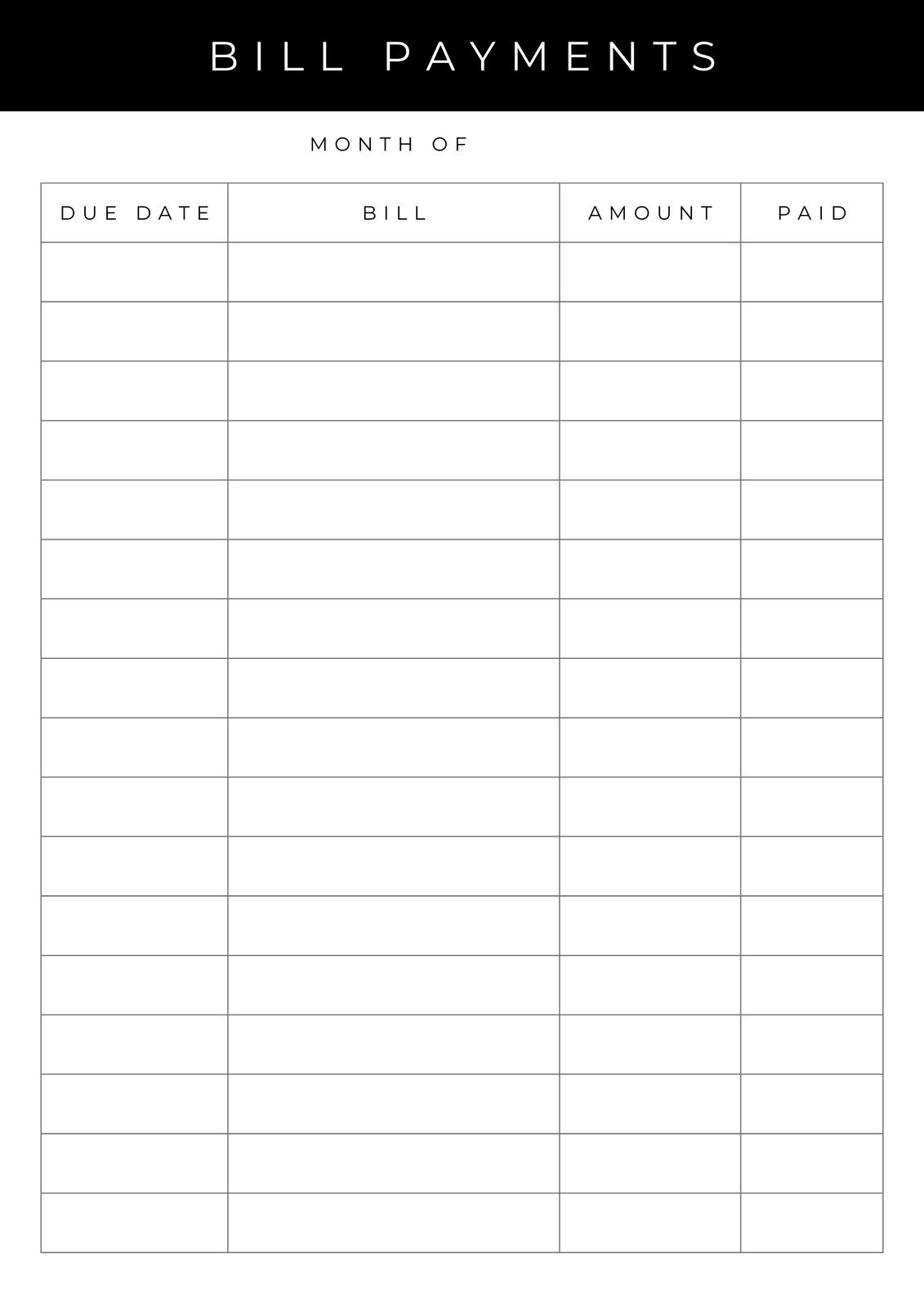 Financial Budget Worksheet Free Printable Financial Budget Worksheet Free Printable