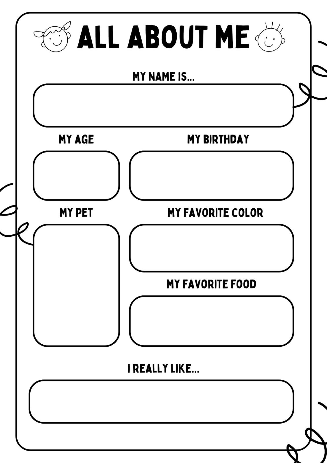 A An Free Printable Worksheets