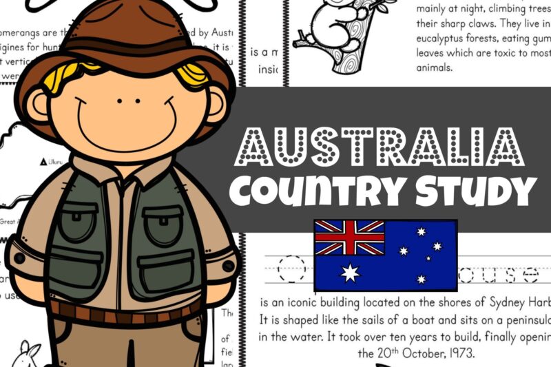 Free Printable Australian History Worksheets