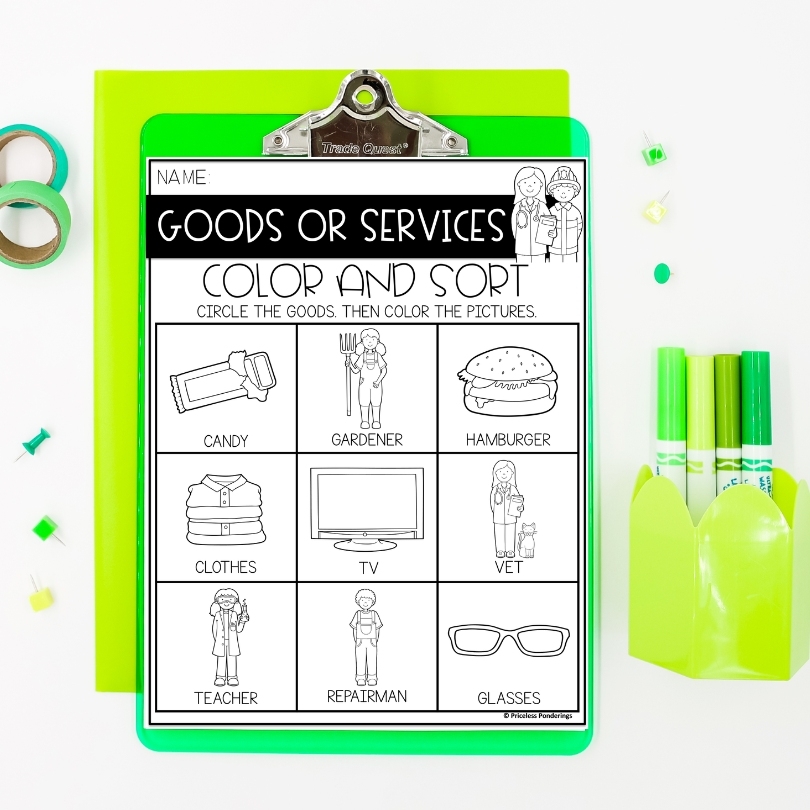 Free Basic Economics Worksheet Unit For Kids Priceless Ponderings Free Basic Economics Worksheet Unit For Kids Priceless Ponderings