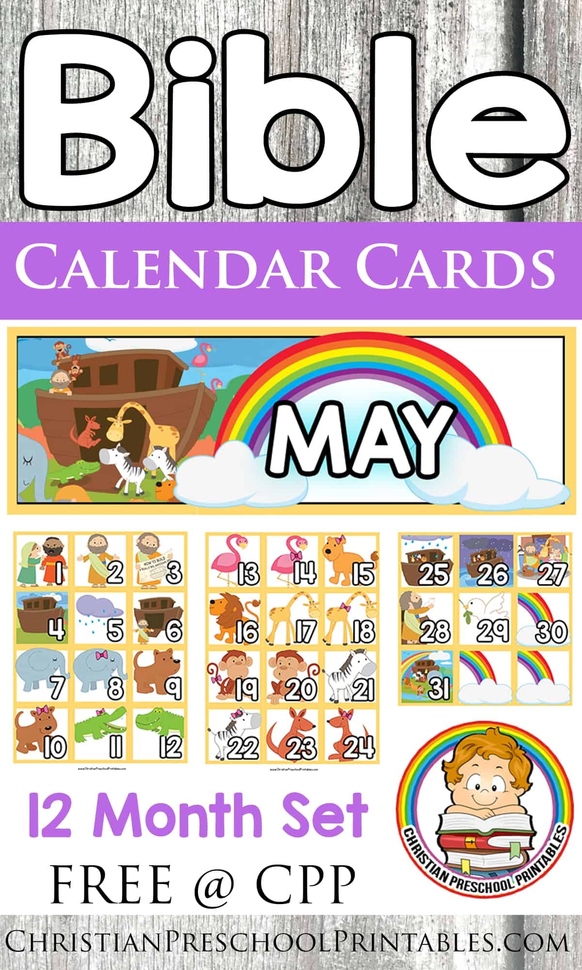 Free Christian Preschool Printables