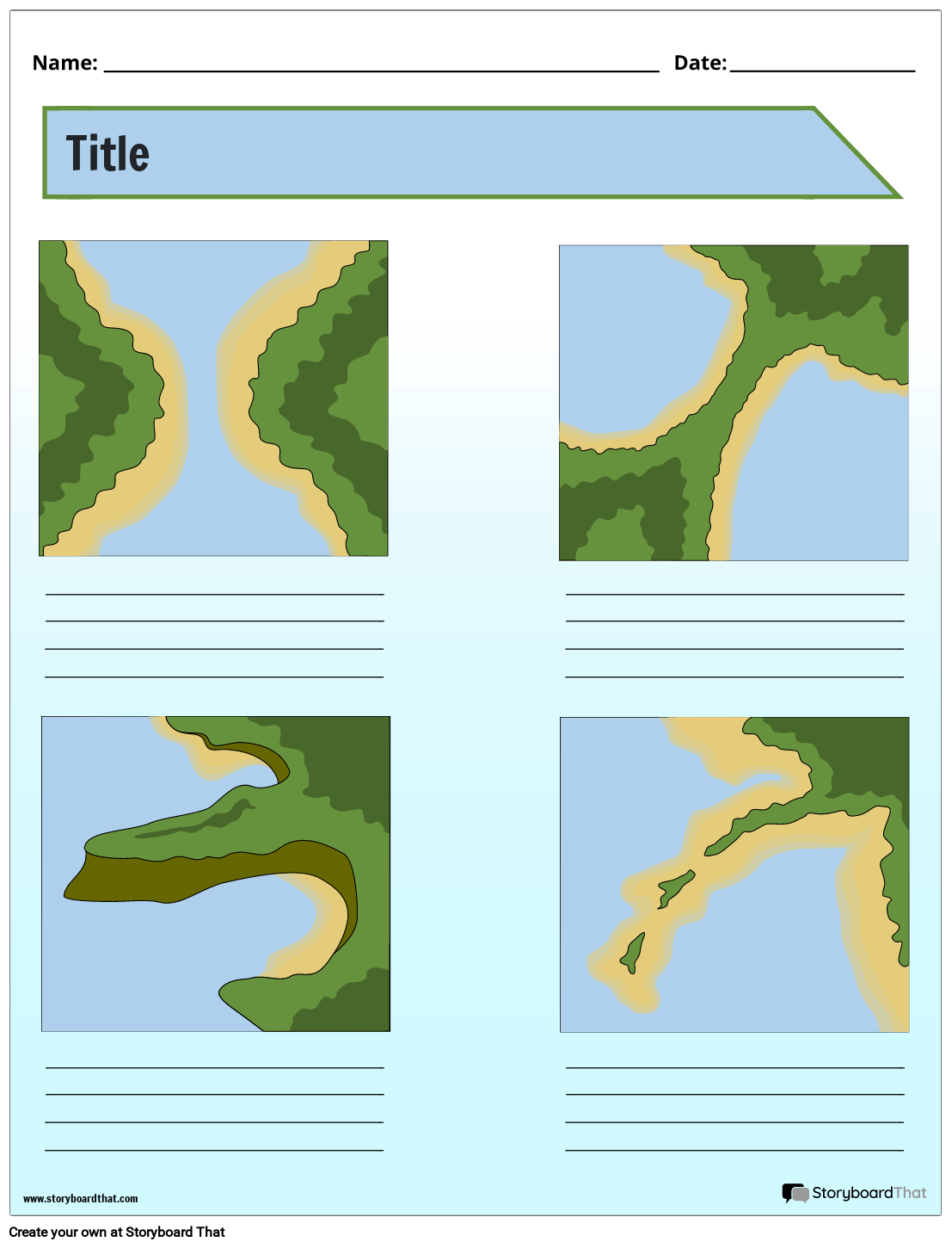 Free Bodies Of Water Worksheets Editable Templates Free Bodies Of Water Worksheets Editable Templates