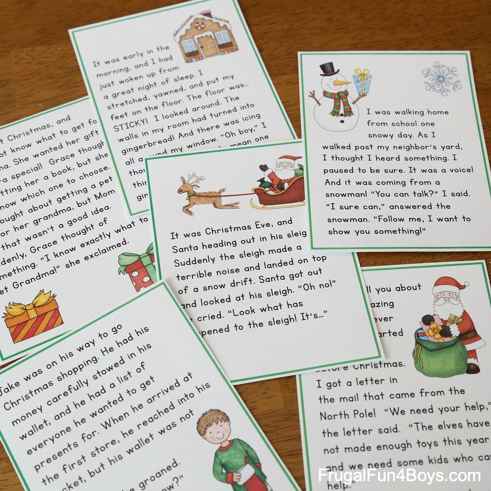 Printable Christmas Stories For Preschoolers