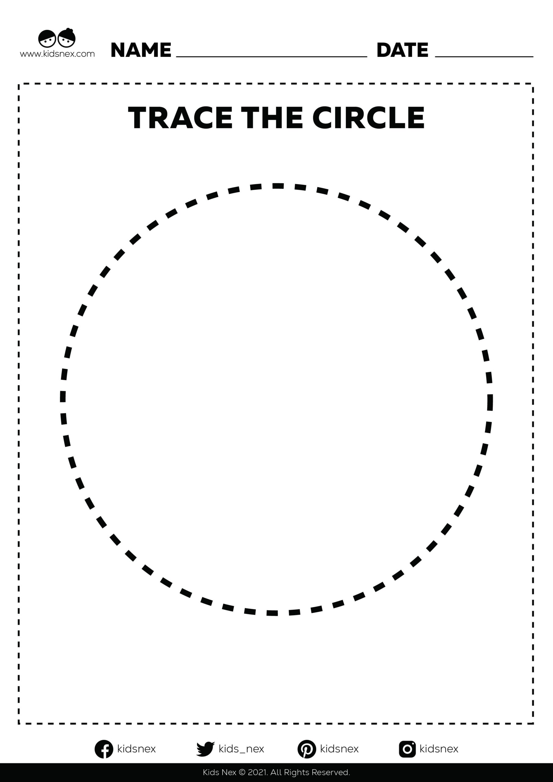 Free Circle Worksheet Preschool Download Free Circle Worksheet Preschool Png Images Free Worksheets On Clipart Library
