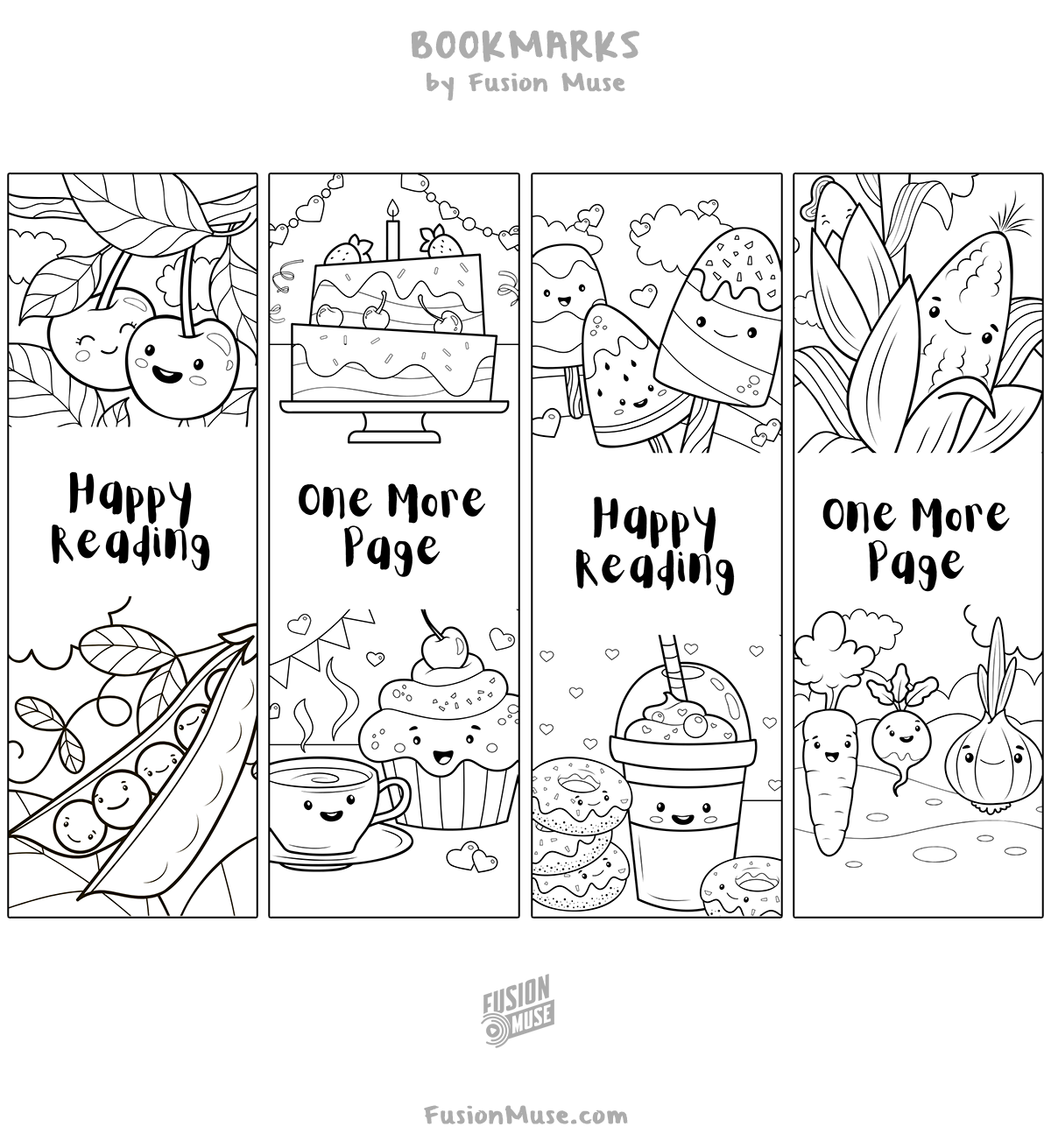 Free Coloring Bookmark Printables For Kids Fun And Creative Designs