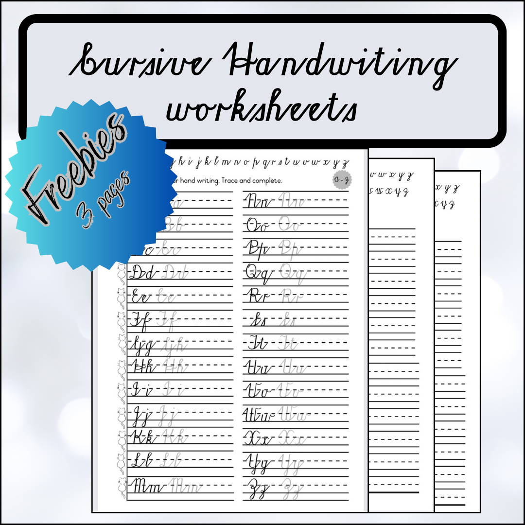 Free Cursive Practice Sheets Teacha Free Cursive Practice Sheets Teacha