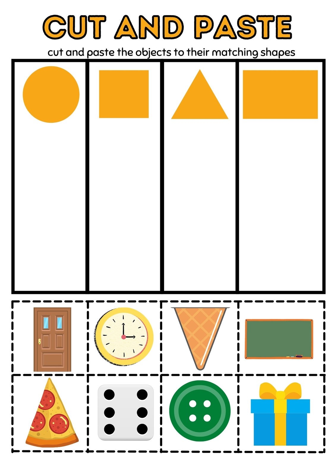 Preschool Printable Sheets