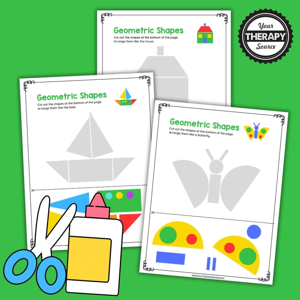 Free Printable Geometric Shapes Worksheets