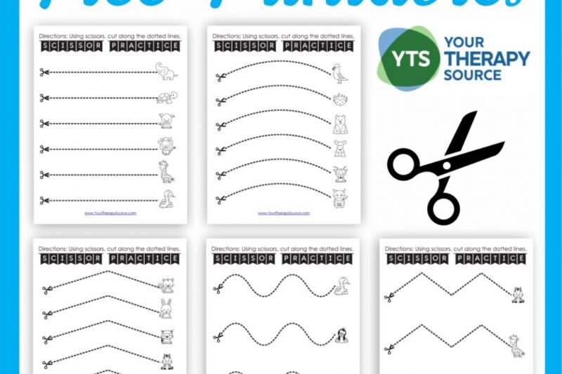 Free Printable Cutting Lessons For Preschoolers