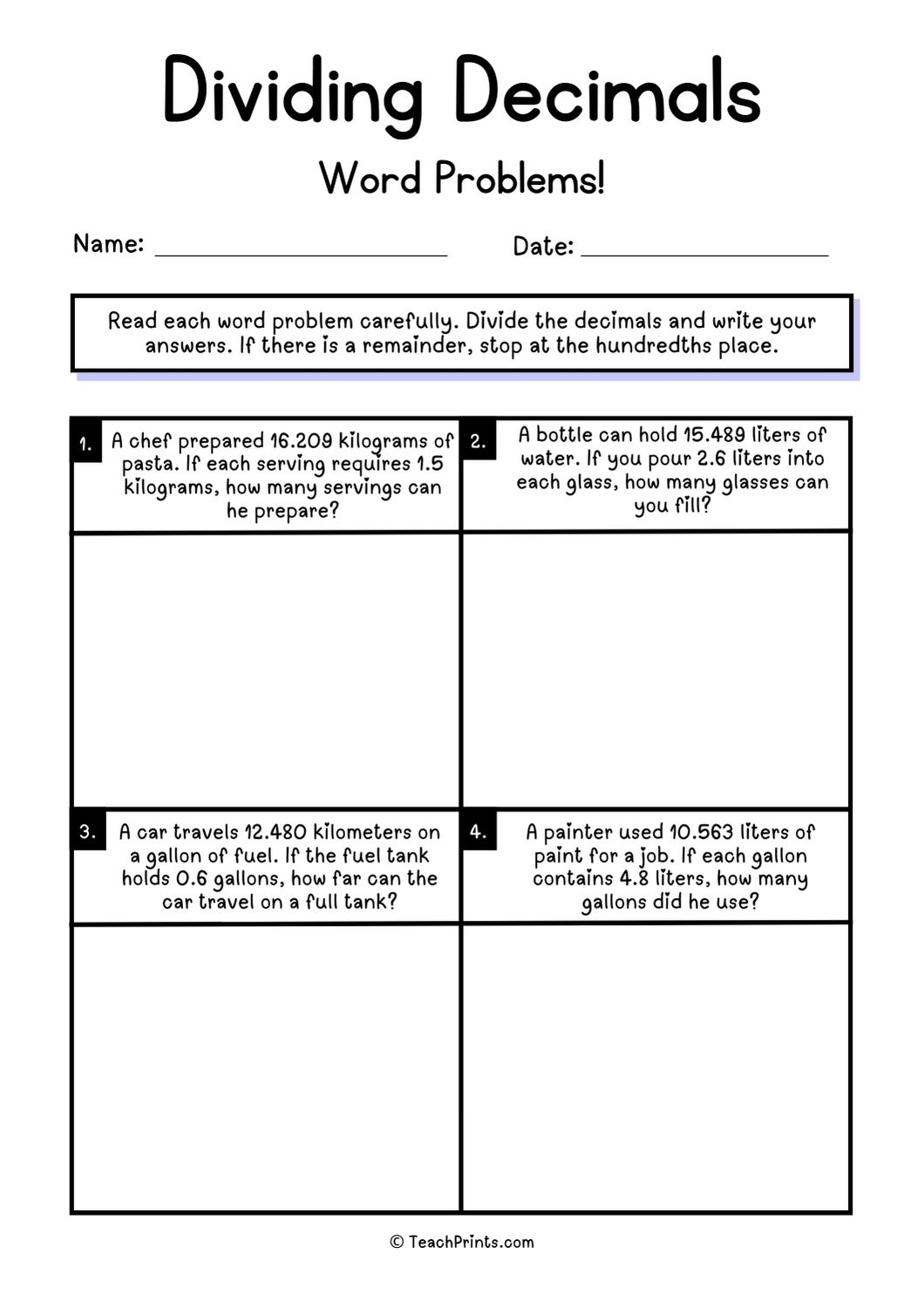 Free Dividing Decimals Worksheets Teach Prints Free Dividing Decimals Worksheets Teach Prints