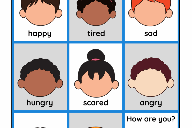 1st Grade Feelings Worksheets Free Printable