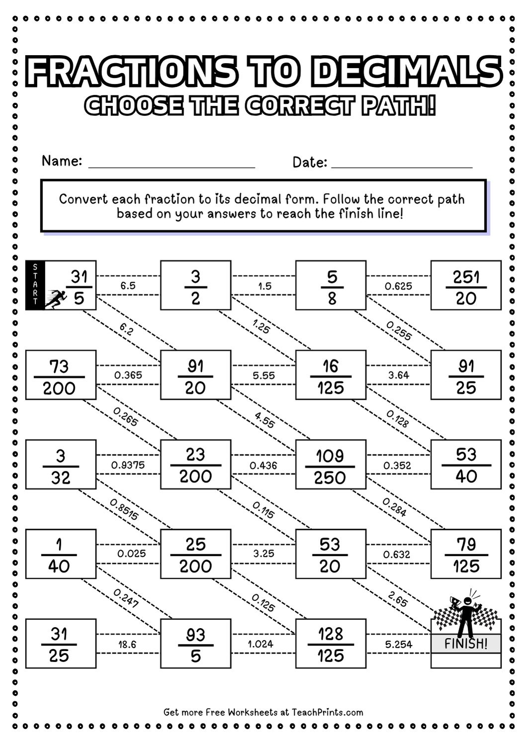 Free Fractions As Decimals Worksheets Teach Prints Free Fractions As Decimals Worksheets Teach Prints