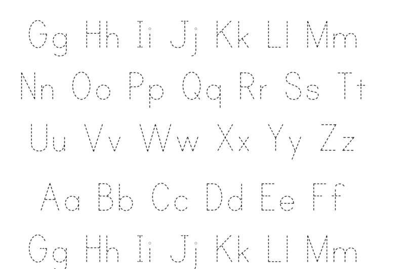 Handwriting Worksheets For Kindergarten Free Printable