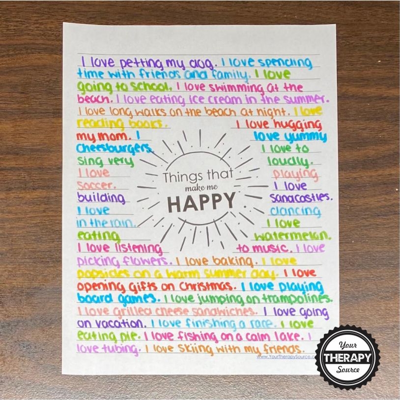 Free Handwriting Worksheets For Middle Schoolers Or Any Age Your Therapy Source Free Handwriting Worksheets For Middle Schoolers Or Any Age Your Therapy Source