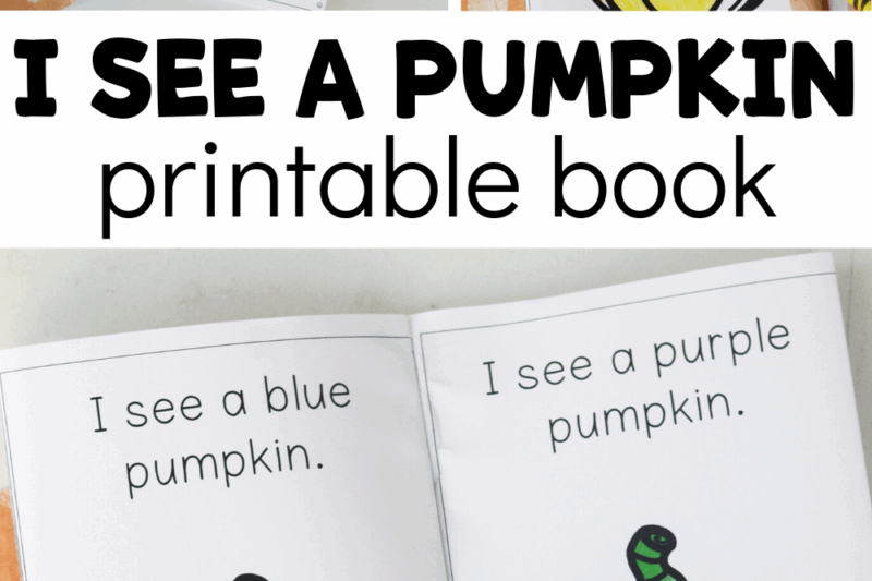 Free Printable Pumpkin Books For Preschoolers