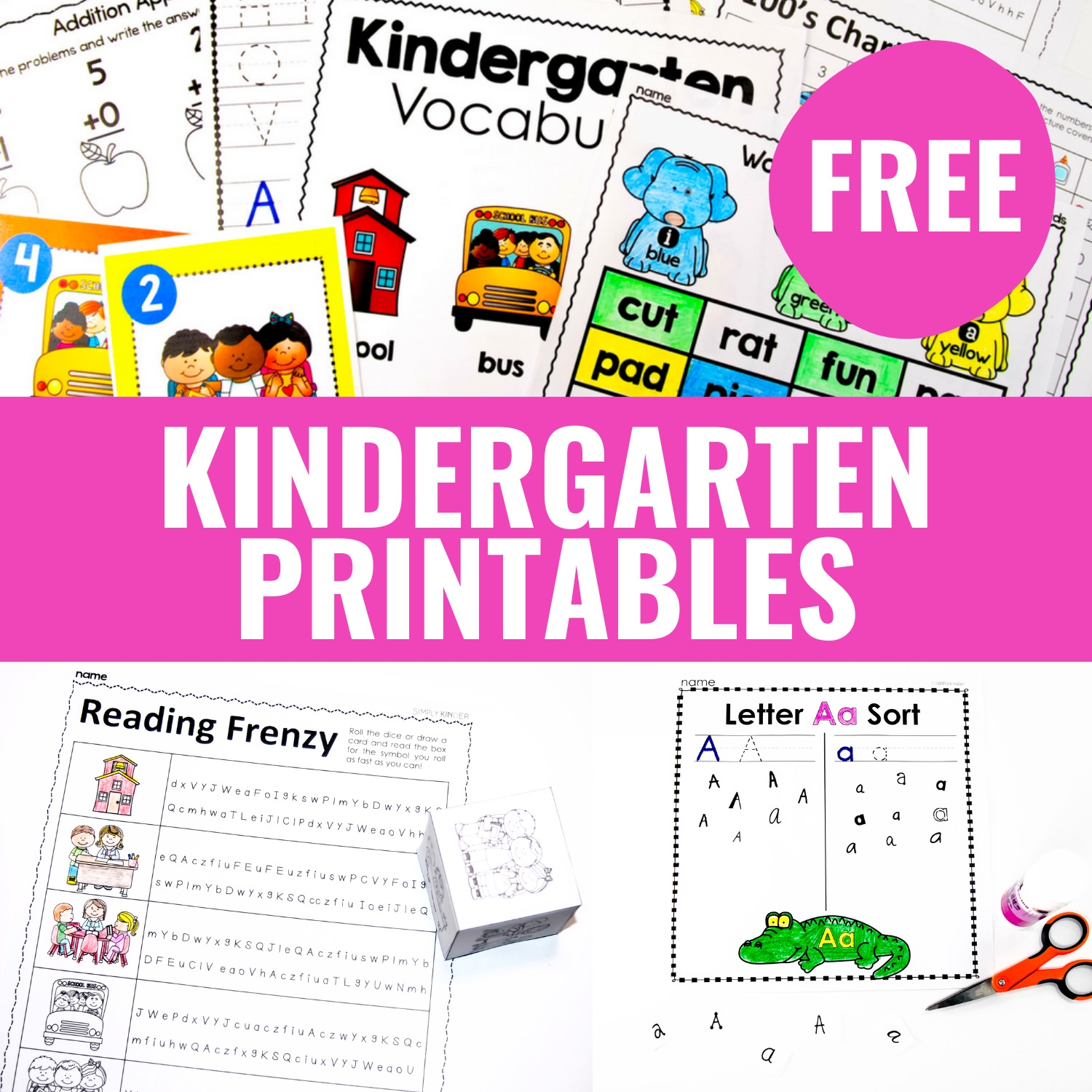 Free Printable K Worksheets