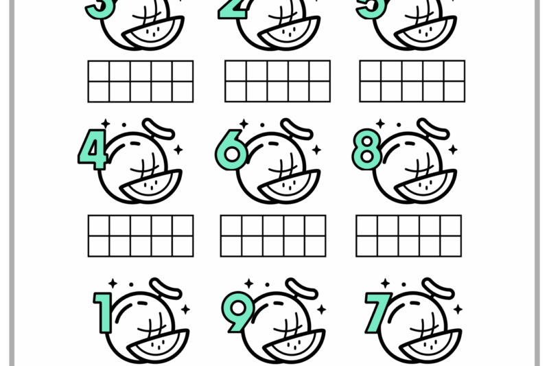 Advanced Math Worksheet For Kindergarten