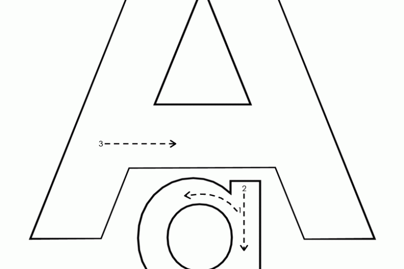 Alphabet Worksheets For 3 Year Olds