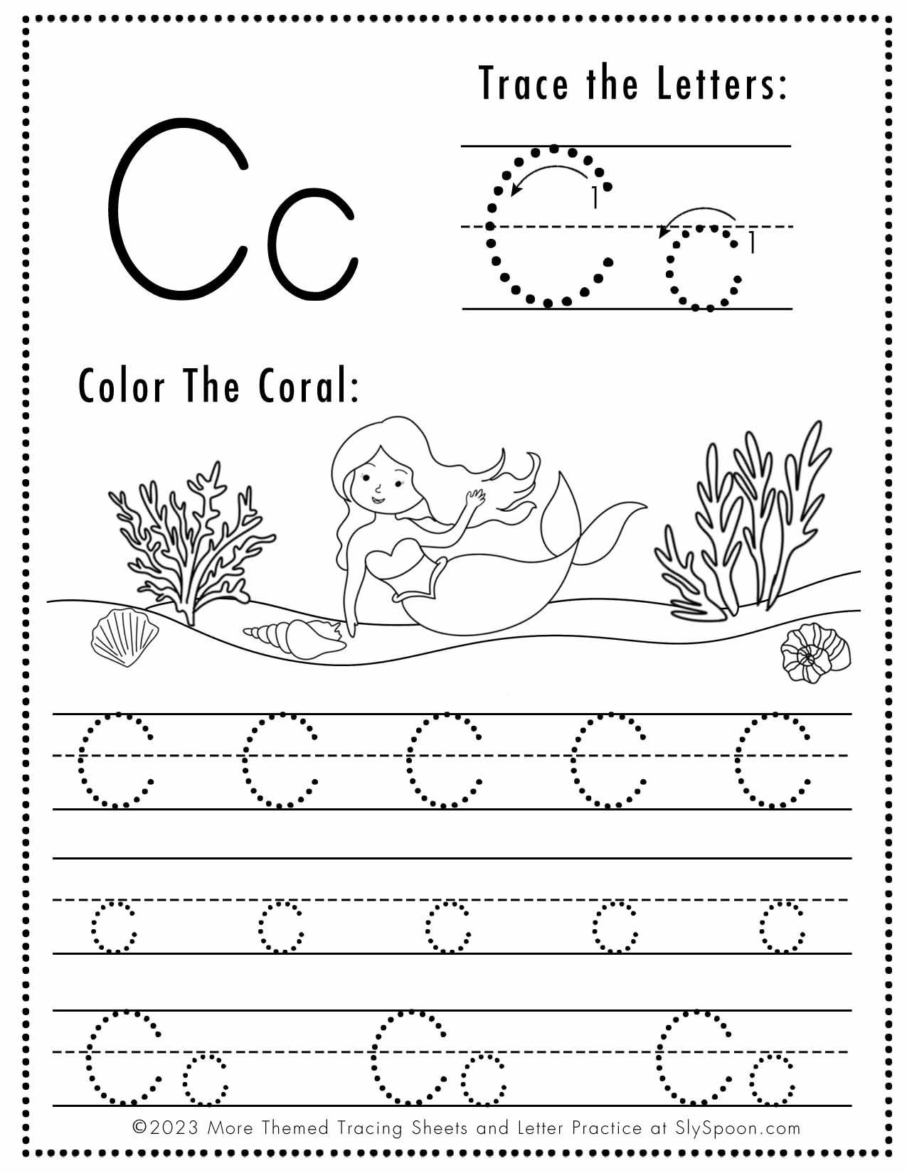 Free Printable Letter C Worksheets Preschool Free Printable Letter C Worksheets Preschool