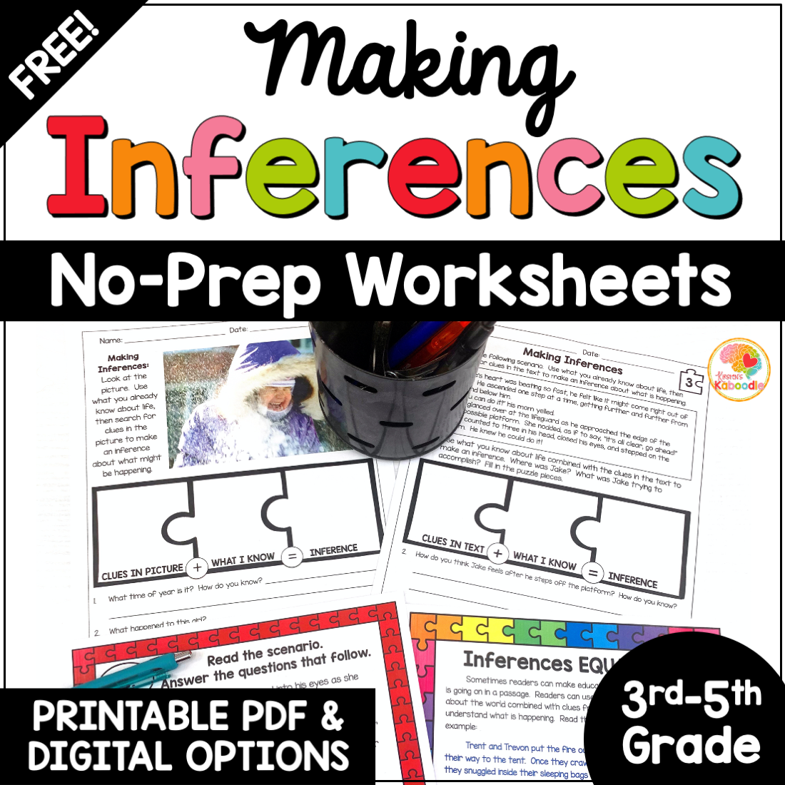 Inference Practice Worksheet Free Printable