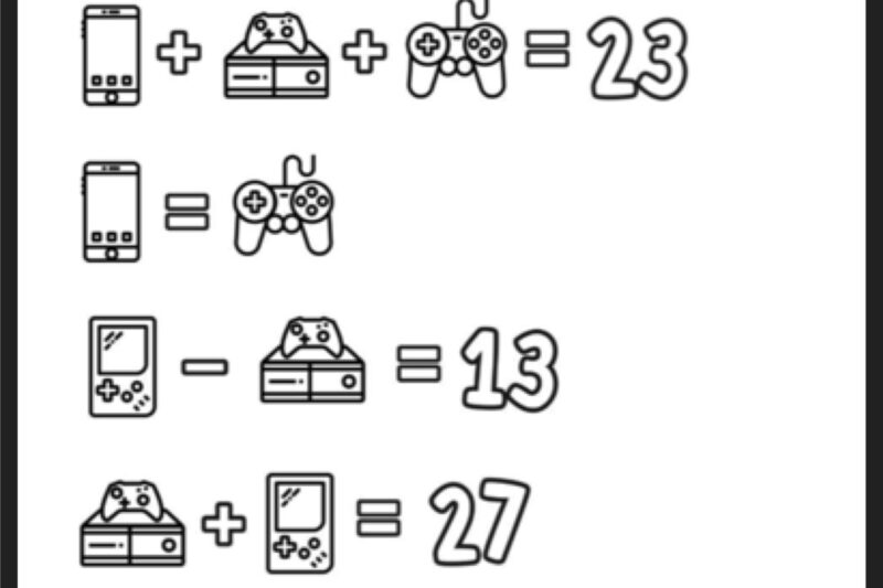 Free Math Puzzles Worksheets Printables