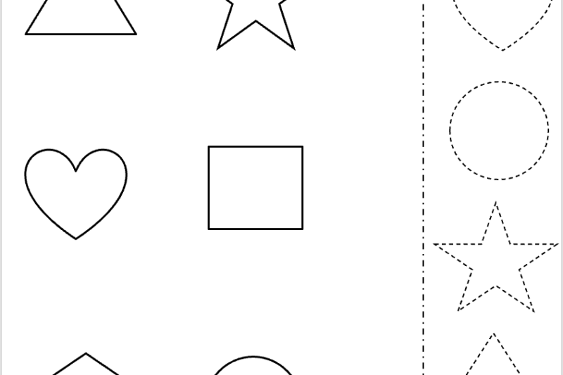 Cut And Glue Printables For Preschoolers
