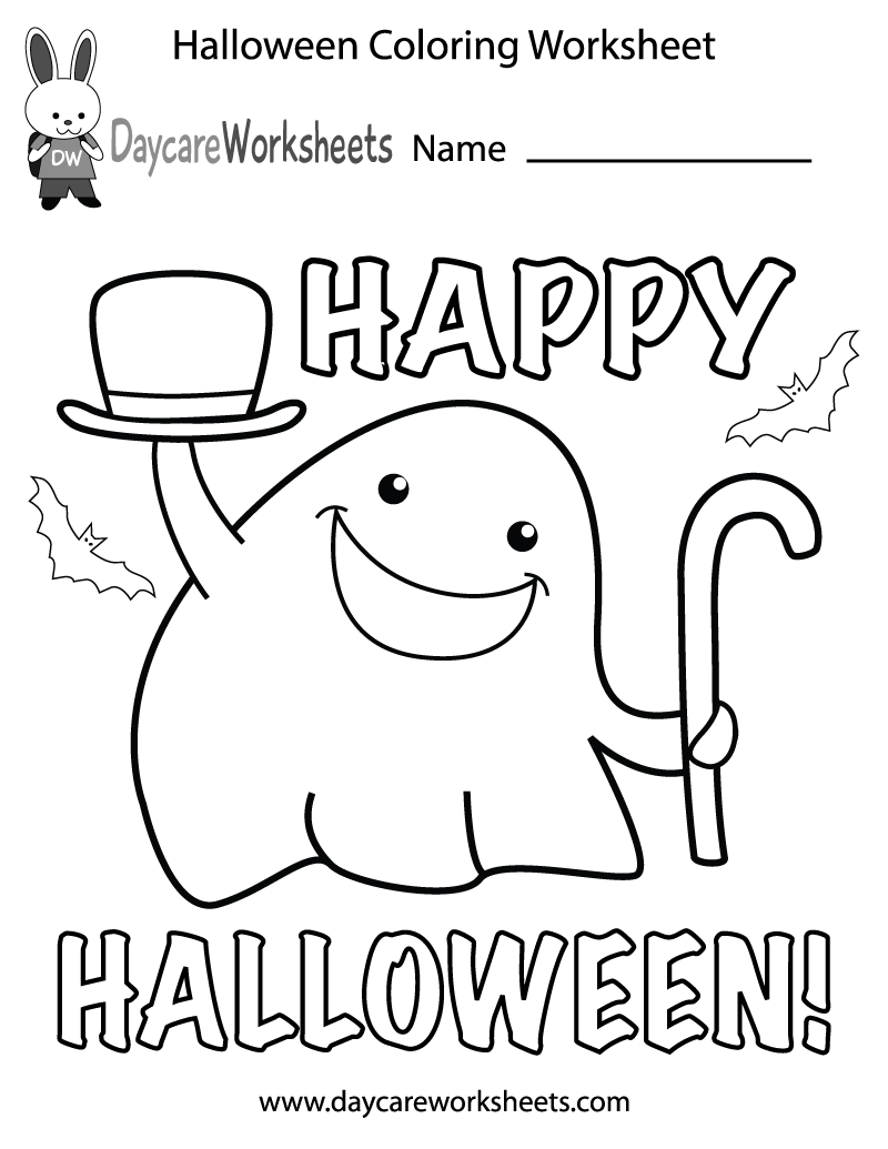 Free Preschool Printable Halloween Packets