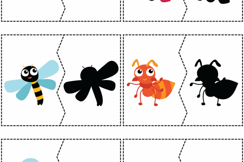 Free Preschool Insect Theme Printables