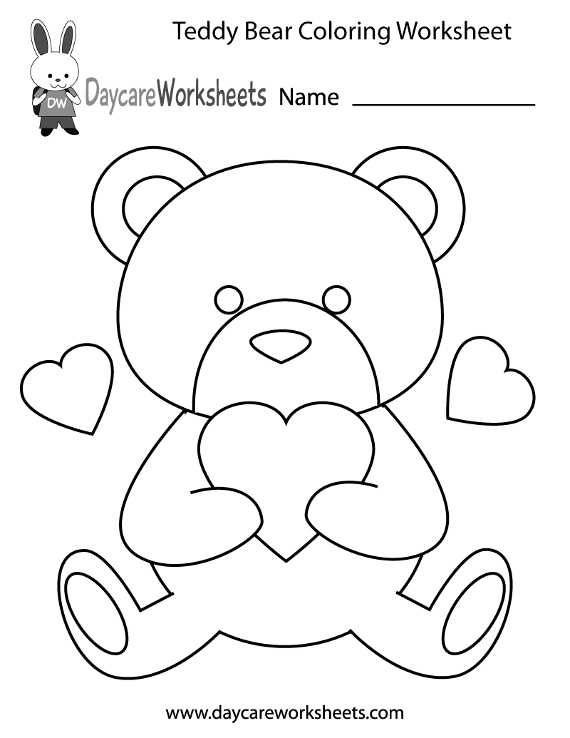 Free Printable Preschool Coloring Worksheets