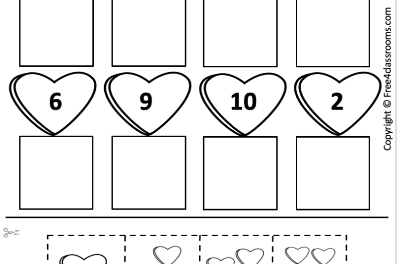 Free Preschool Valentine’s Day Printables