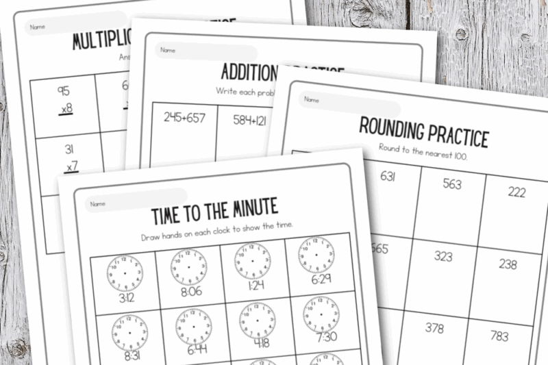 Free Printable 3rd Grade Halloween Worksheets