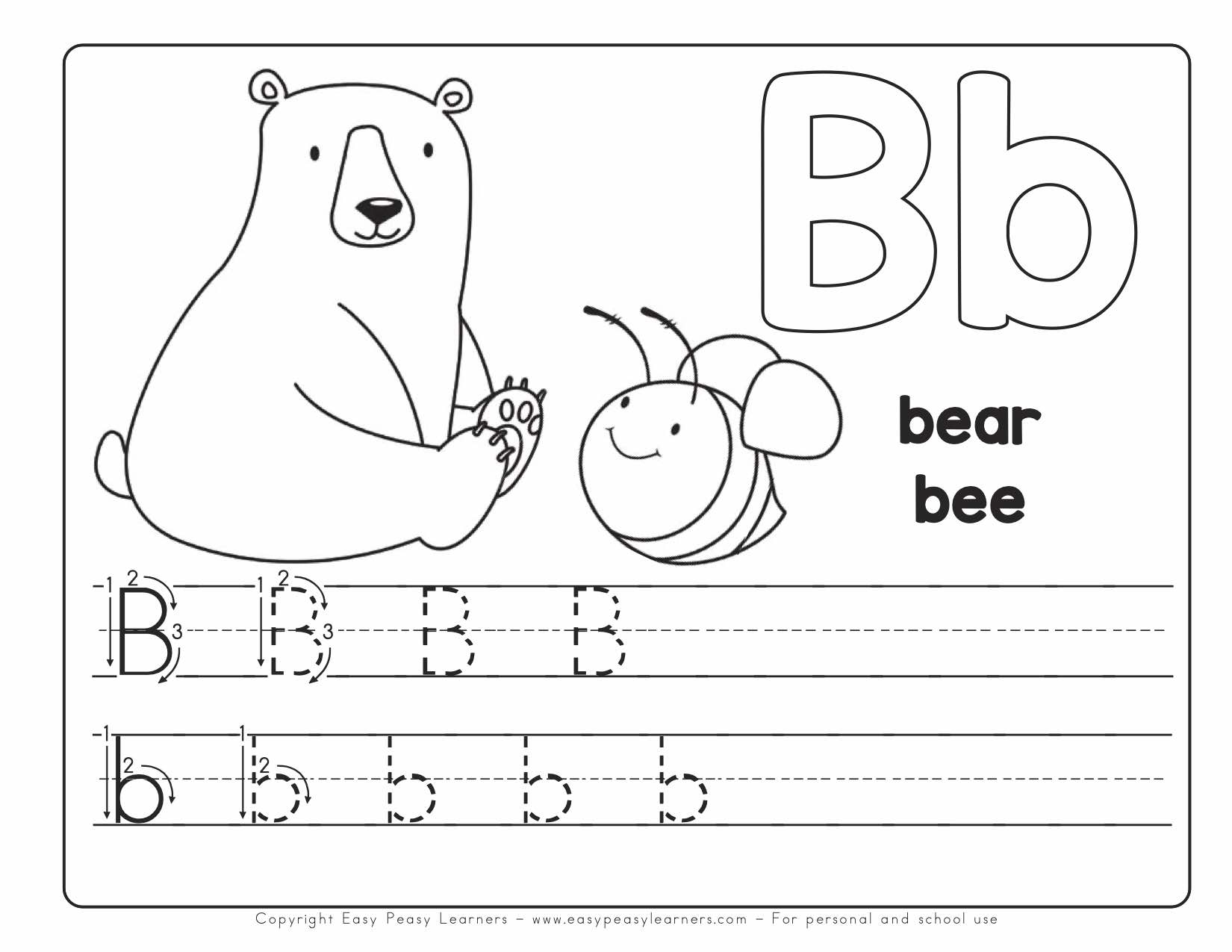 Abc Worksheets For Kindergarten Printables Free