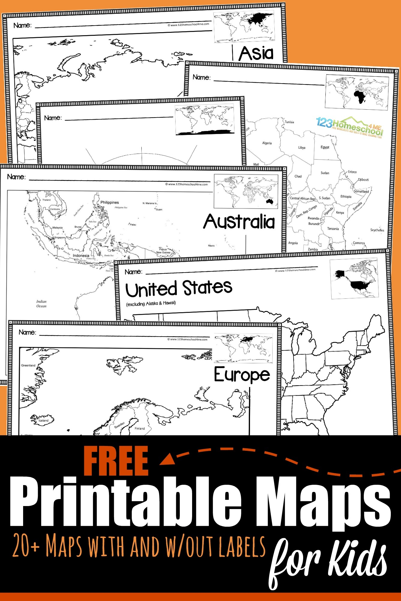 Free Kindergarten Map Skills Worksheets
