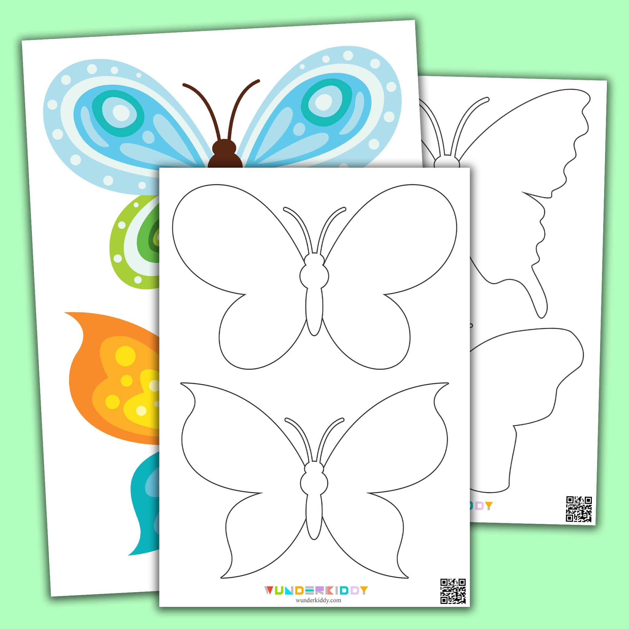Butterfly Preschool Printables