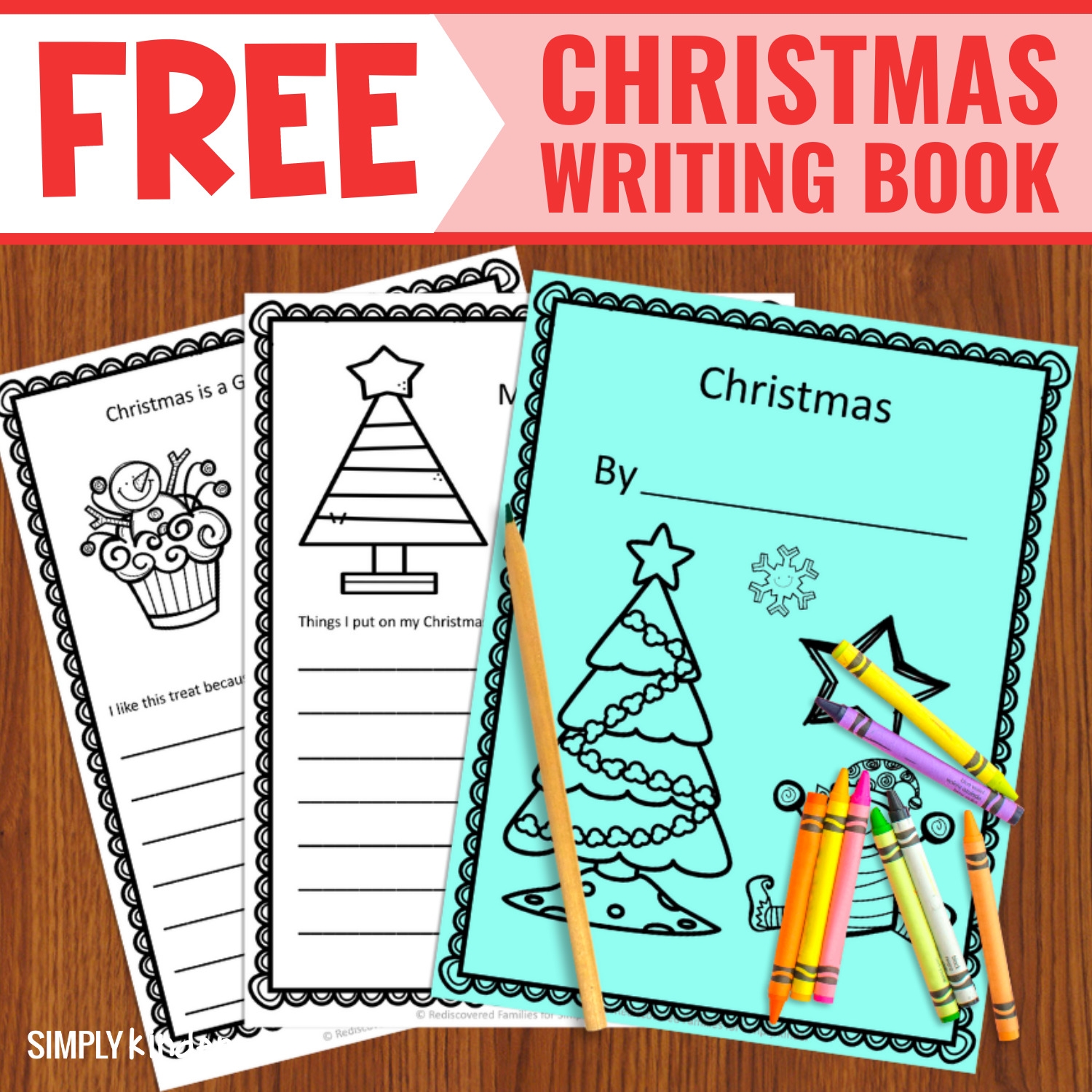 Free Printable Christmas Book To Inspire Your Kinders Simply Kinder Free Printable Christmas Book To Inspire Your Kinders Simply Kinder