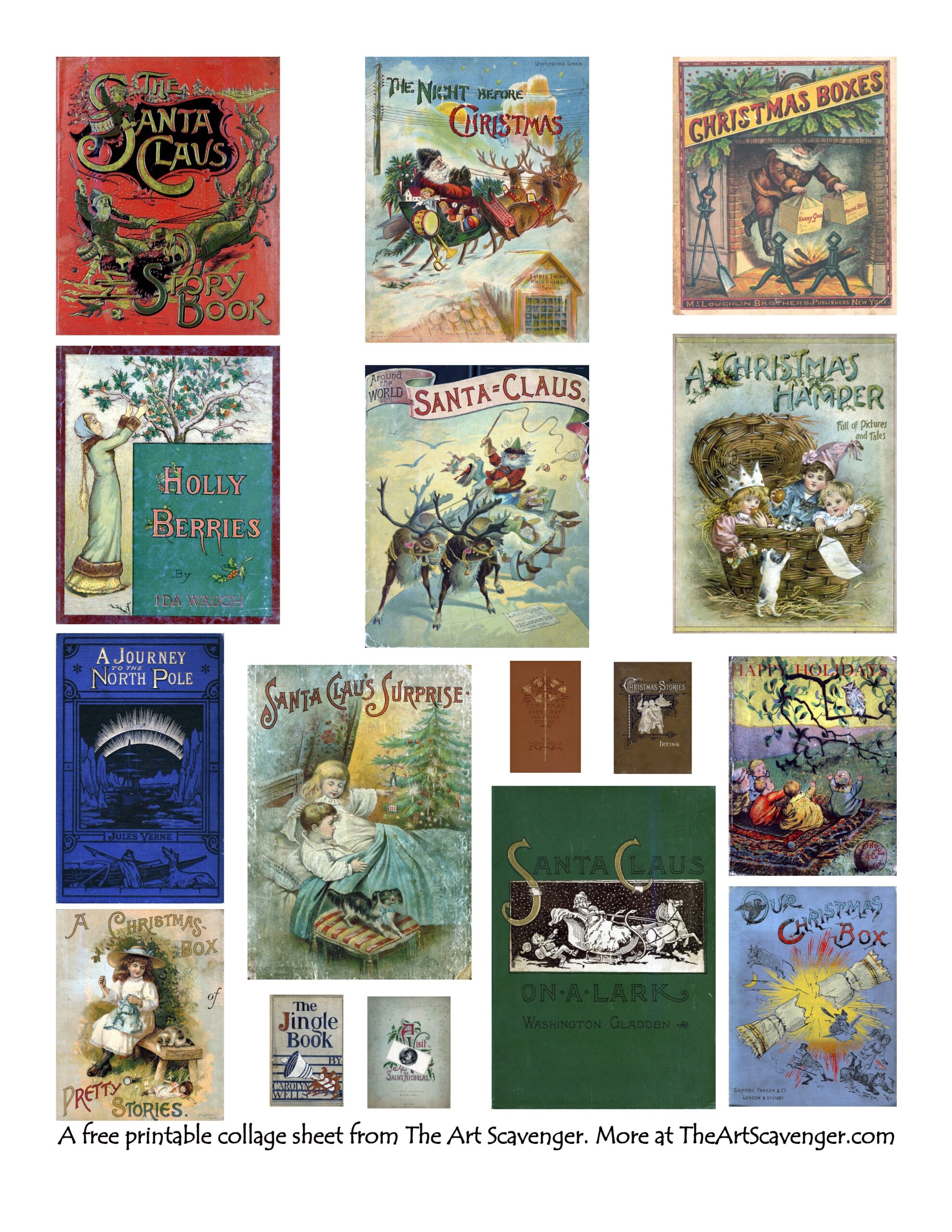 Free Printable Christmas Books For Preschoolers Free Printable Christmas Books For Preschoolers