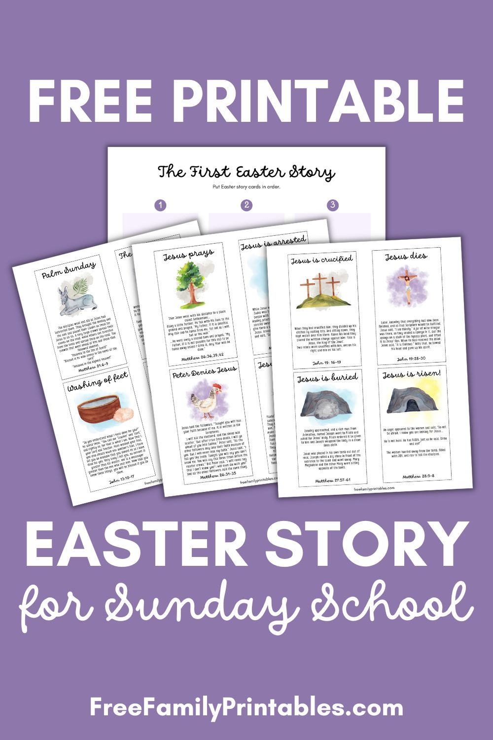 Free Printable Easter Lesson For Kids Making Frugal FUN