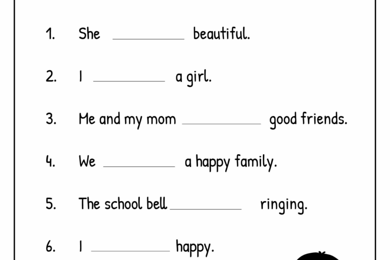 Free Printable Grammar Exercises Worksheets