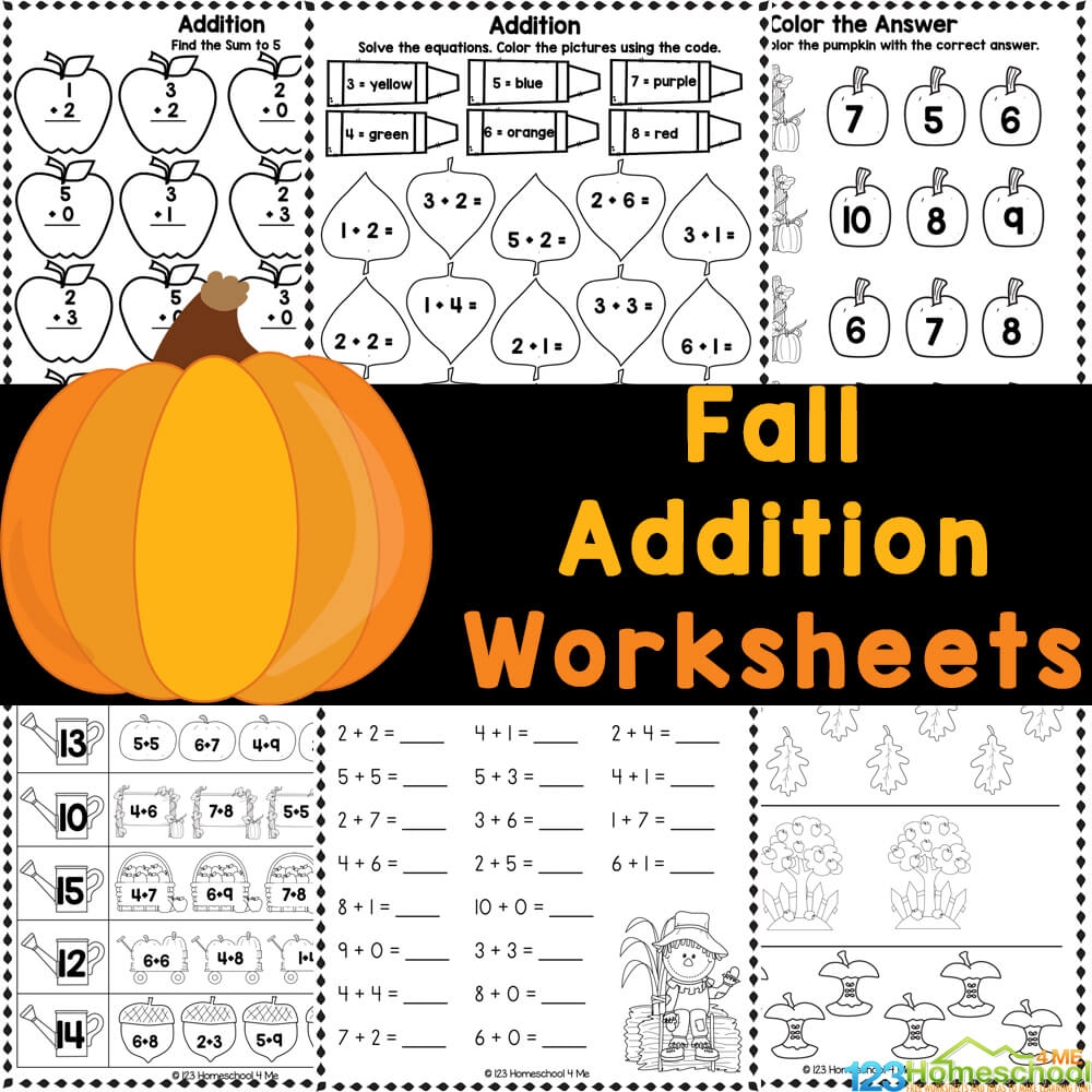 Free Printable Worksheets Math Addition