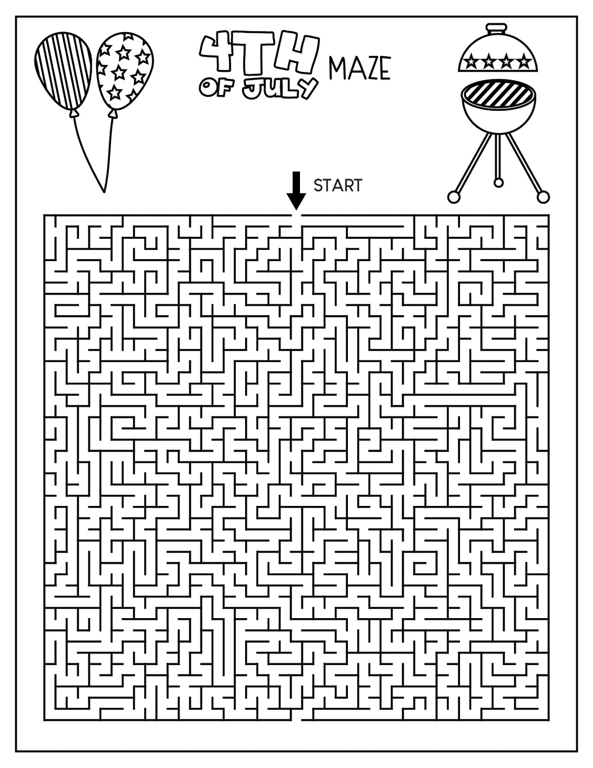 Free Printable 4th Of July Worksheets