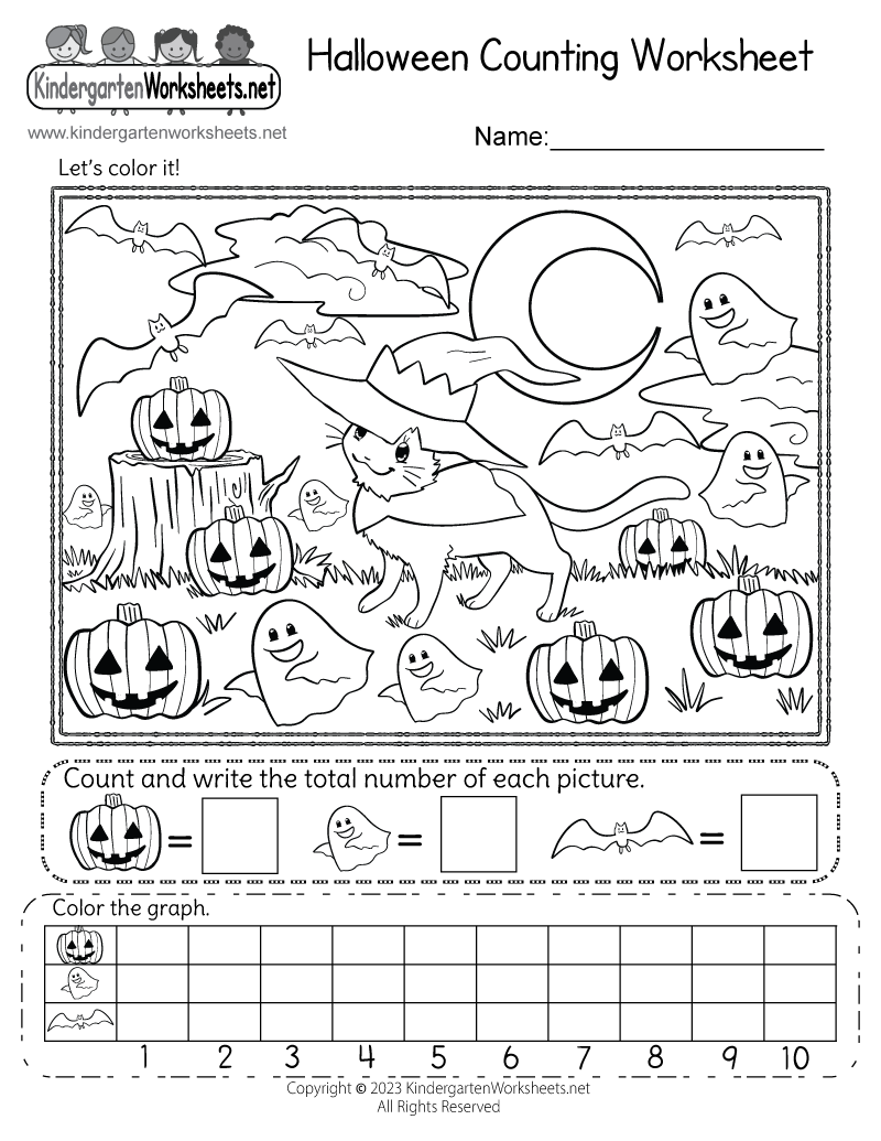 Free Halloween Worksheet Printables