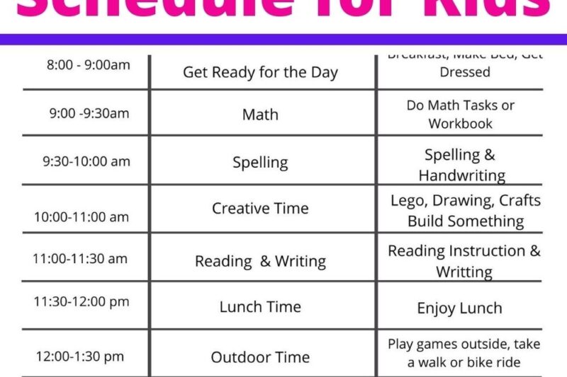 Homeschool Printable Daily Todo Preschool Printable