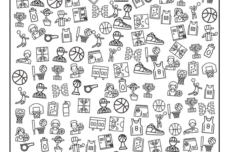 Free Printable Basketball Worksheets