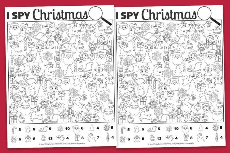 Christmas Activities Worksheets Free Printable