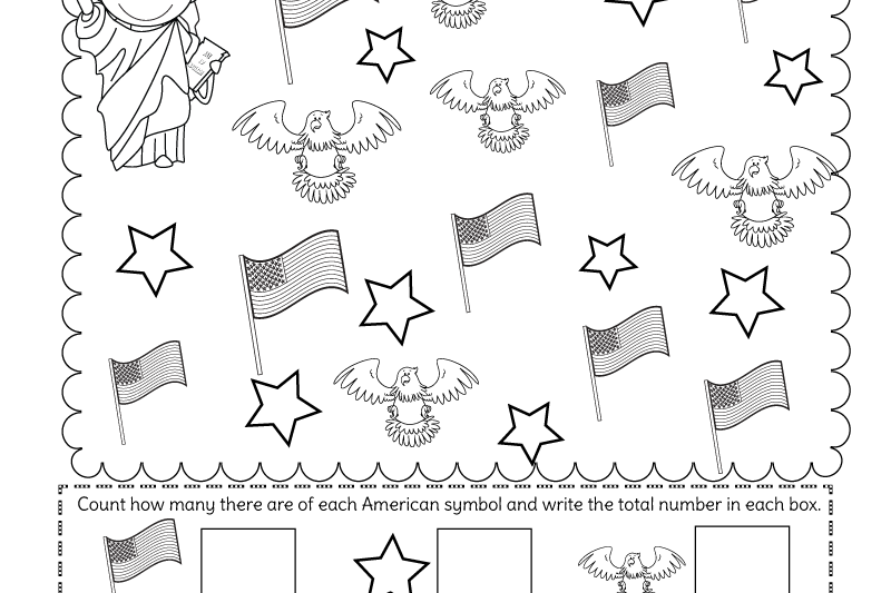 Free Printable Independence Day Worksheets