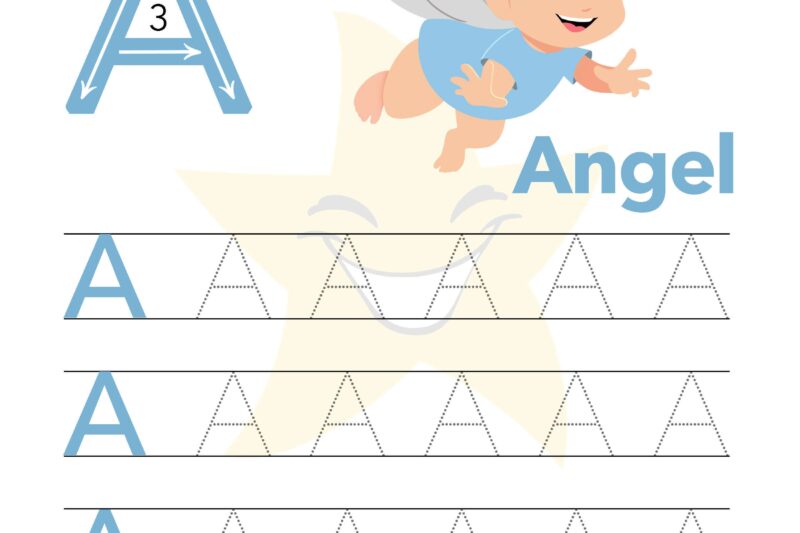 Free Printable Letter A Tracing Worksheets